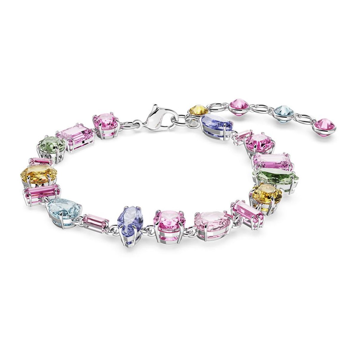 SWAROVSKI - Pulsera Swarovski Gema Tallas Mixtas Multicolor Baño Rodio 5656427