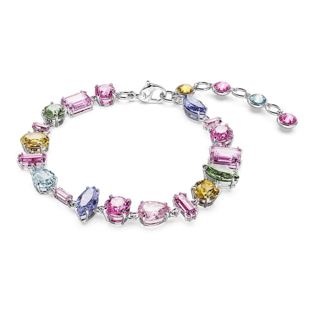 SWAROVSKI - Pulsera Swarovski Gema Tallas Mixtas Multicolor Baño Rodio 5656427