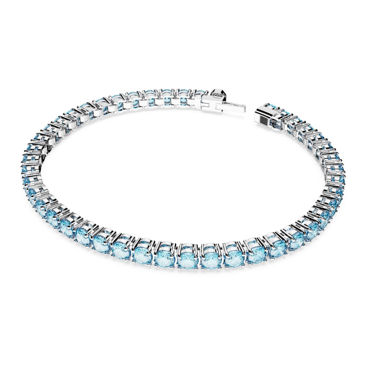 SWAROVSKI - Pulsera Swarovski Matrix Tennis Talla Redonda Mediana Rodio 5660914