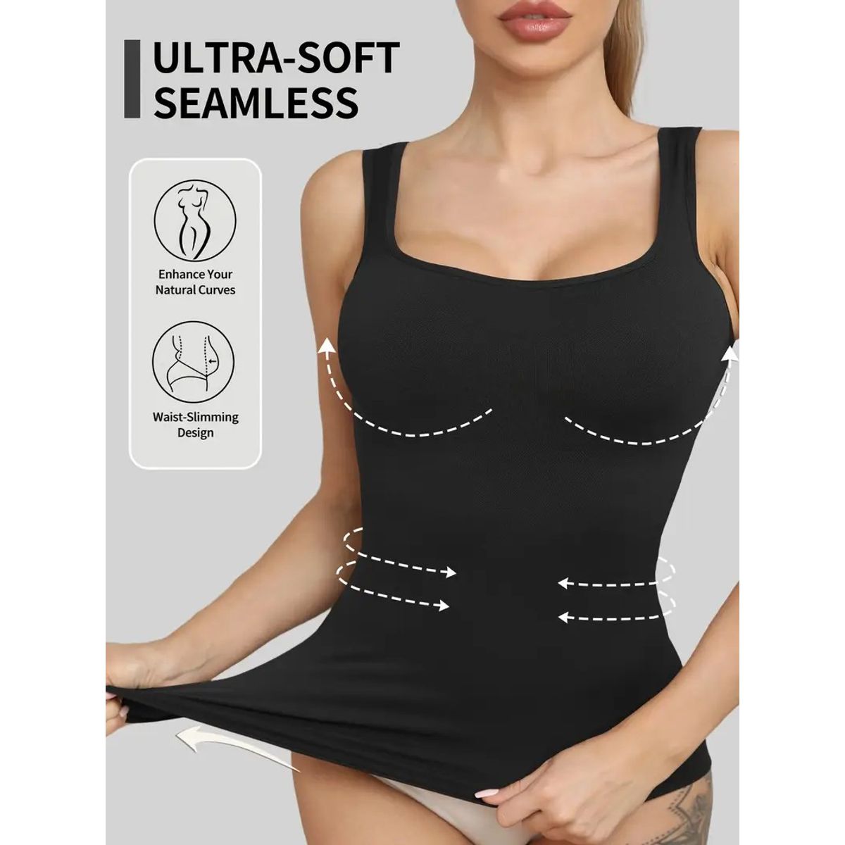 GENERICO - Body Moldeador Simple Para Mujer