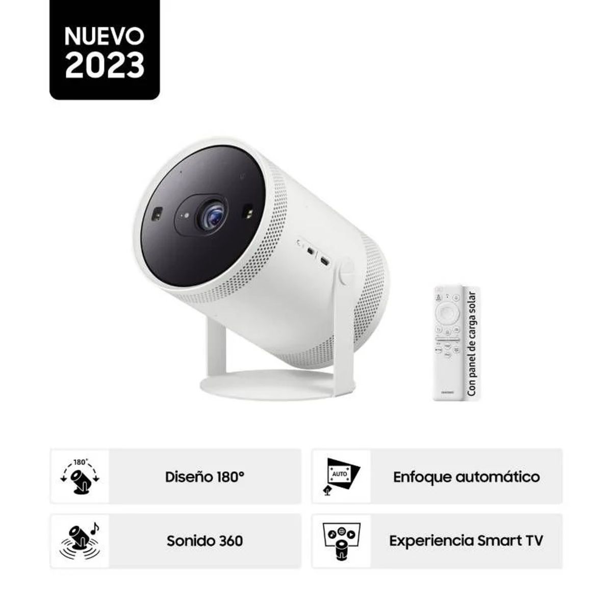 SAMSUNG - PROYECTOR SAMSUNG THE FREESTYLE 2DA GEN FULL HD SP-LFF3CLAXXPE