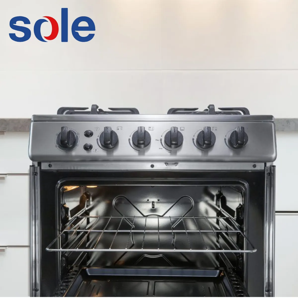 SOLE - Cocina Sole 4 Hornillas 60 cm COSOL027