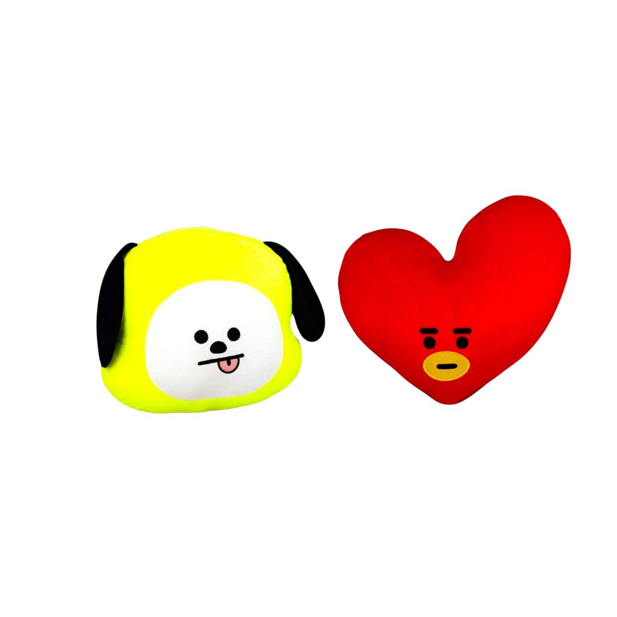 GENERICO - Pack 2 Almohada Cojín Bts Bt21 Tata Chimmy