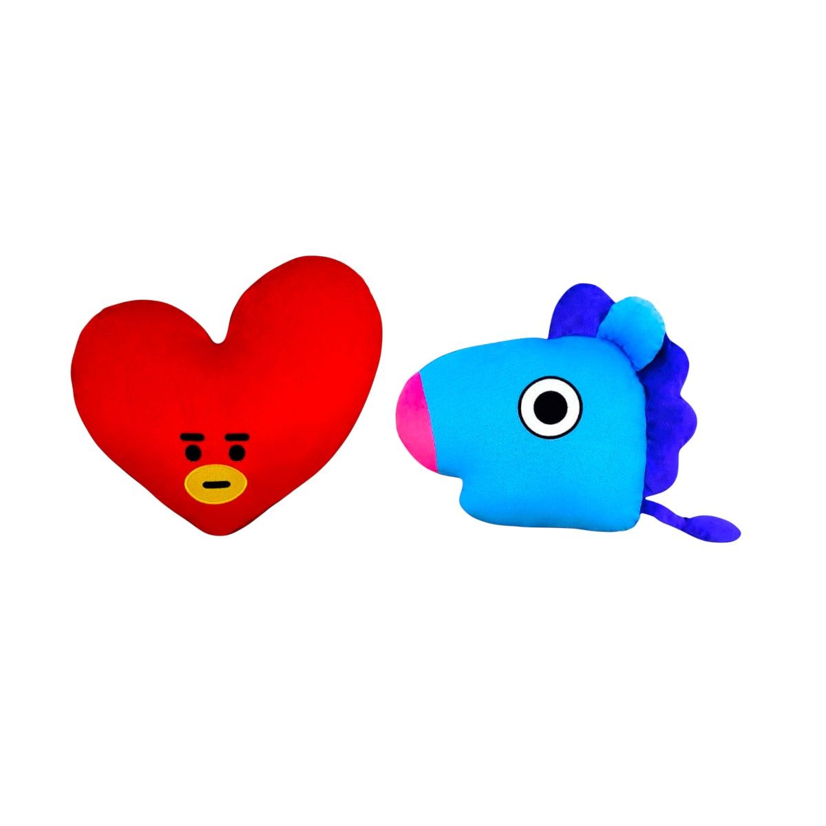 GENERICO - Pack 2 Almohada Cojín Bts Bt21 Tata Mang