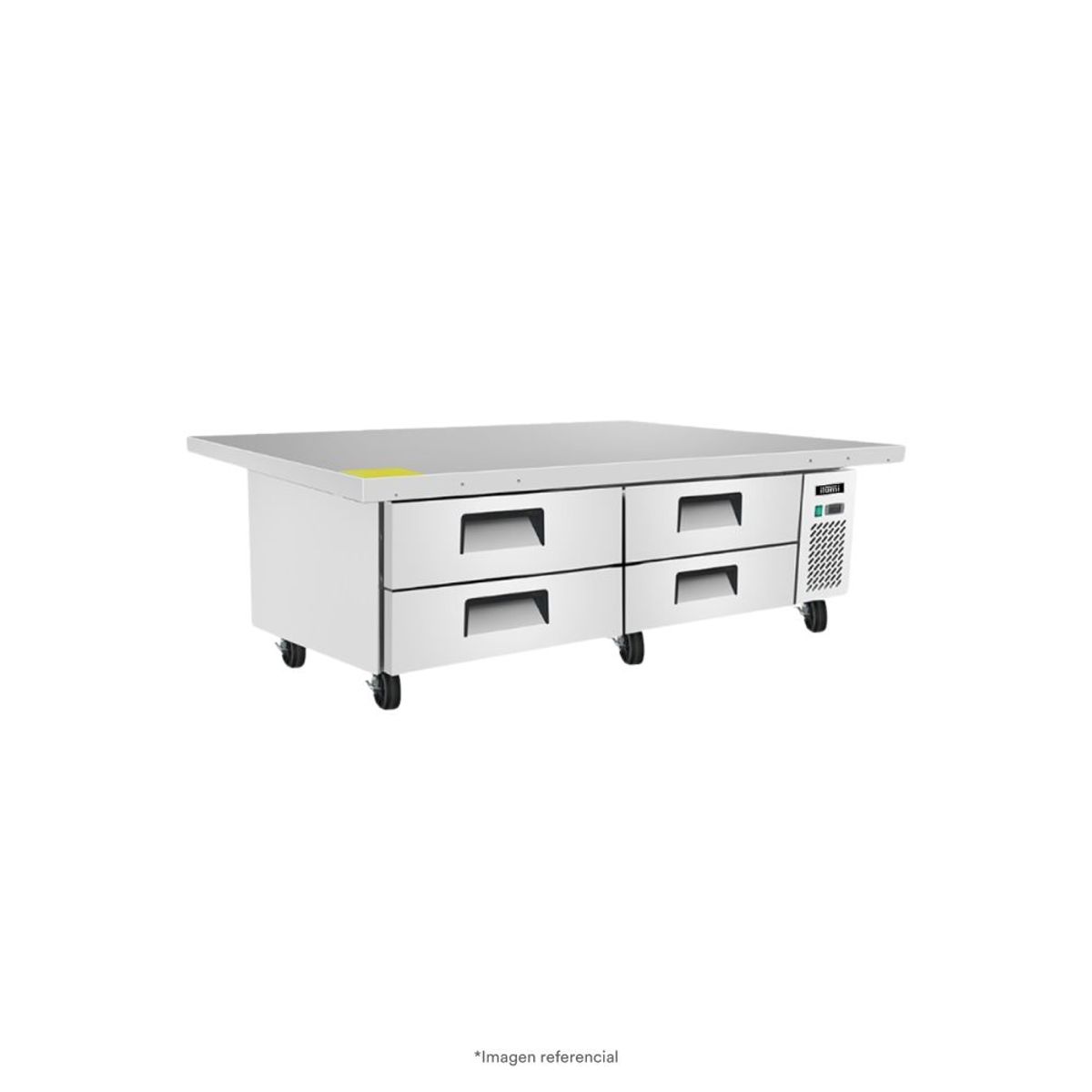 ILUMI - Base chef refrigerada Ilumi con 4 cajones