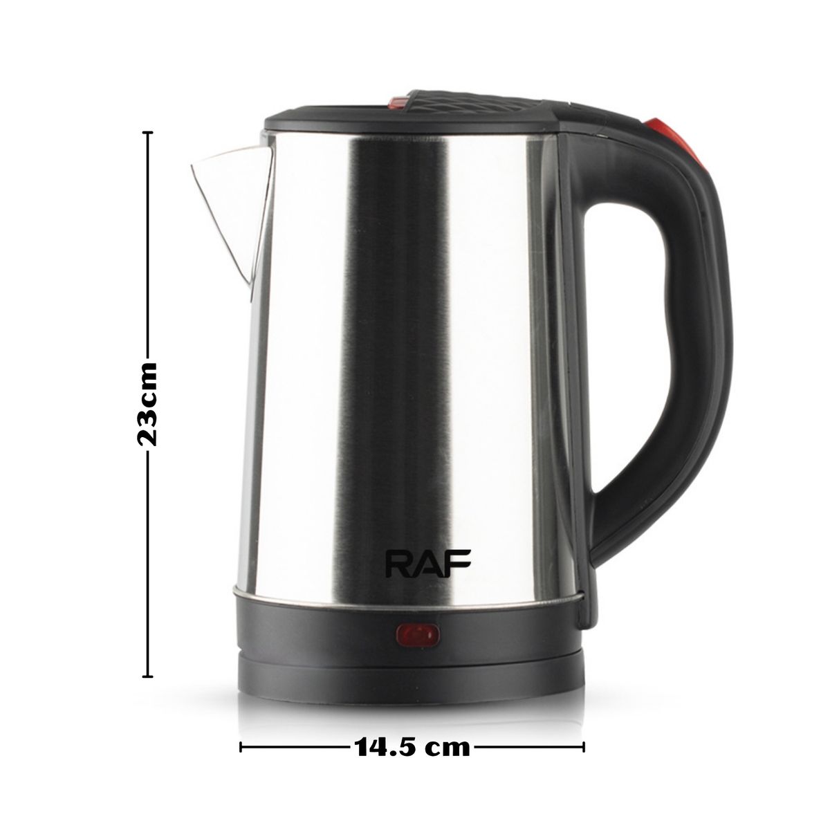 RAFF - Jarra Hervidor 2.5L 1500W Acero Inoxidable RAF - 7897