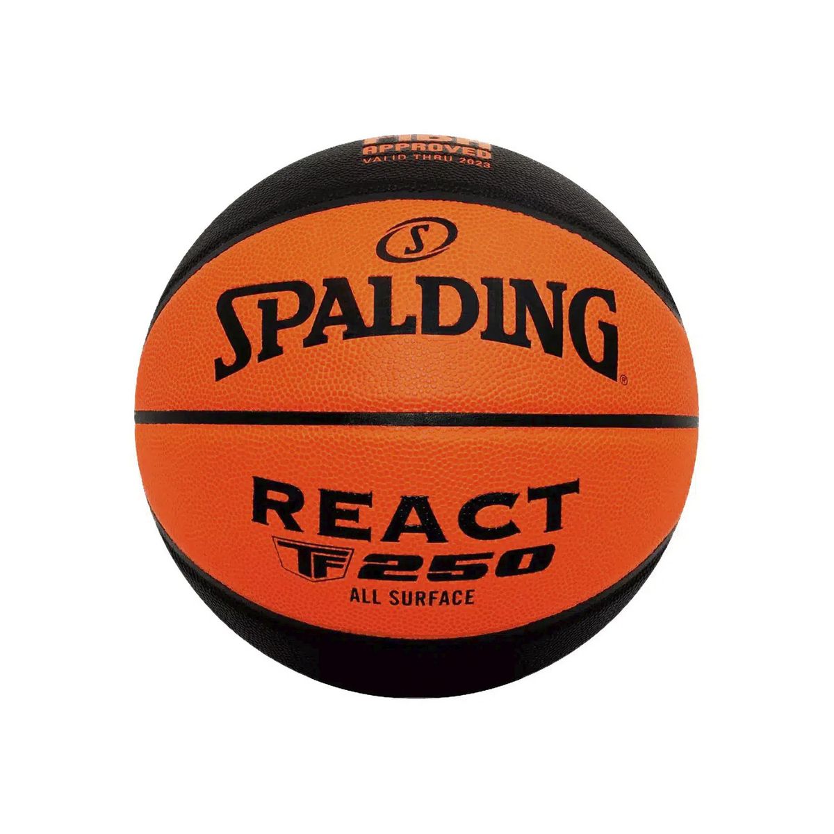 SPALDING - Pelota Basketball Unisex Spalding TF-250 React Sz7 Fiba Bicolor