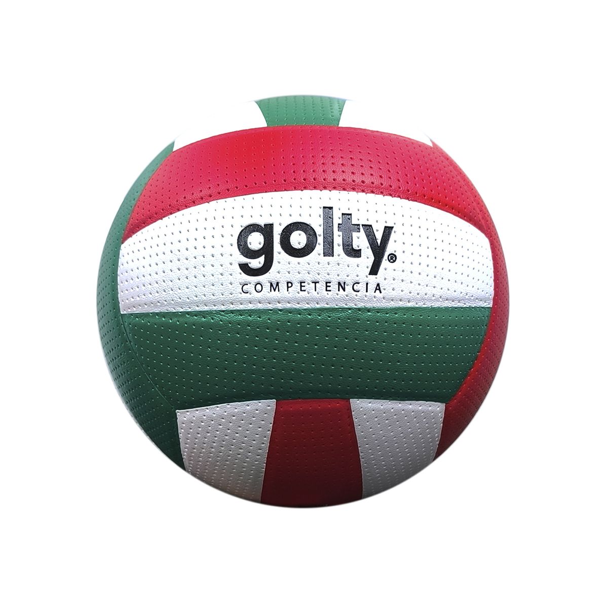 GOLTY - Pelota Volleyball Unisex Golty Competencia Pvc Verde Blanco Rojo  5