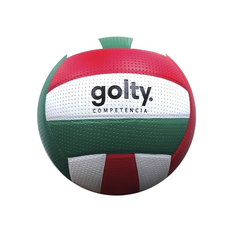 GOLTY - Pelota Volleyball Unisex Golty Competencia Pvc Verde Blanco Rojo  5