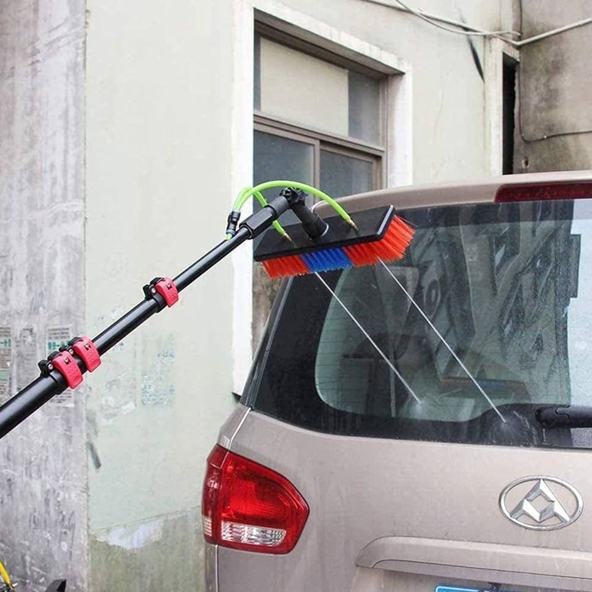 QUALITY PRODUCTS - Escoba Telescópica para limpieza 4.6 metros Starlyf Telescopic Hydrocleaner