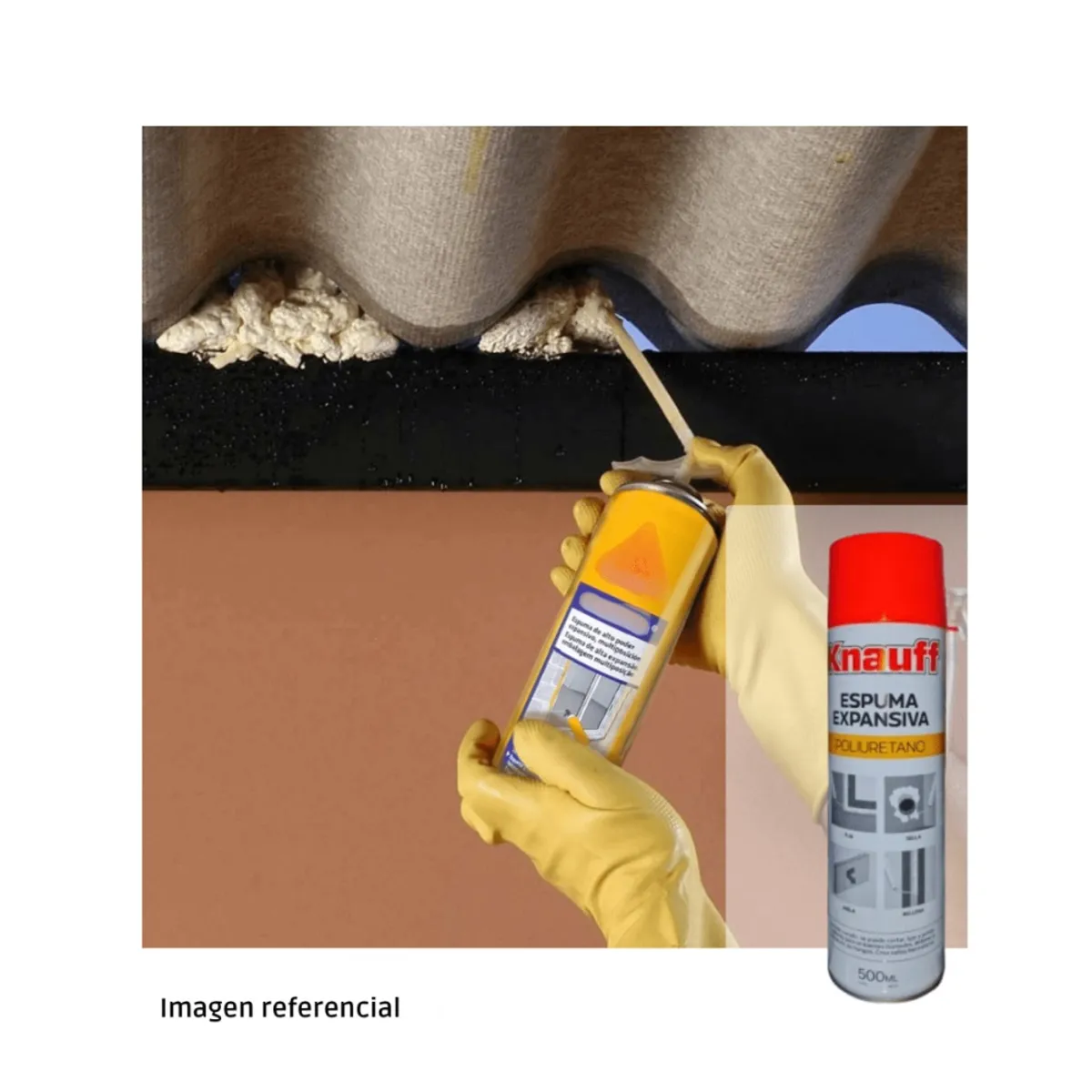 GENERICO - Espuma De Poliuretano 500 ml Knauff