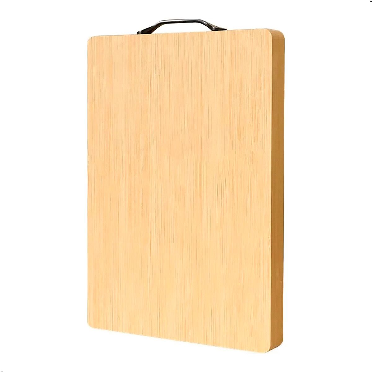 GENERICO - Tabla De Picar Para Cocina De Bambú Con Asa