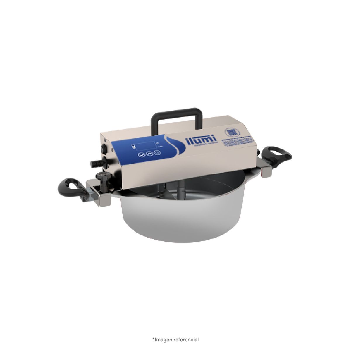 ILUMI - Olla Mezcladora Ilumi de 5 Litros rojo o gris