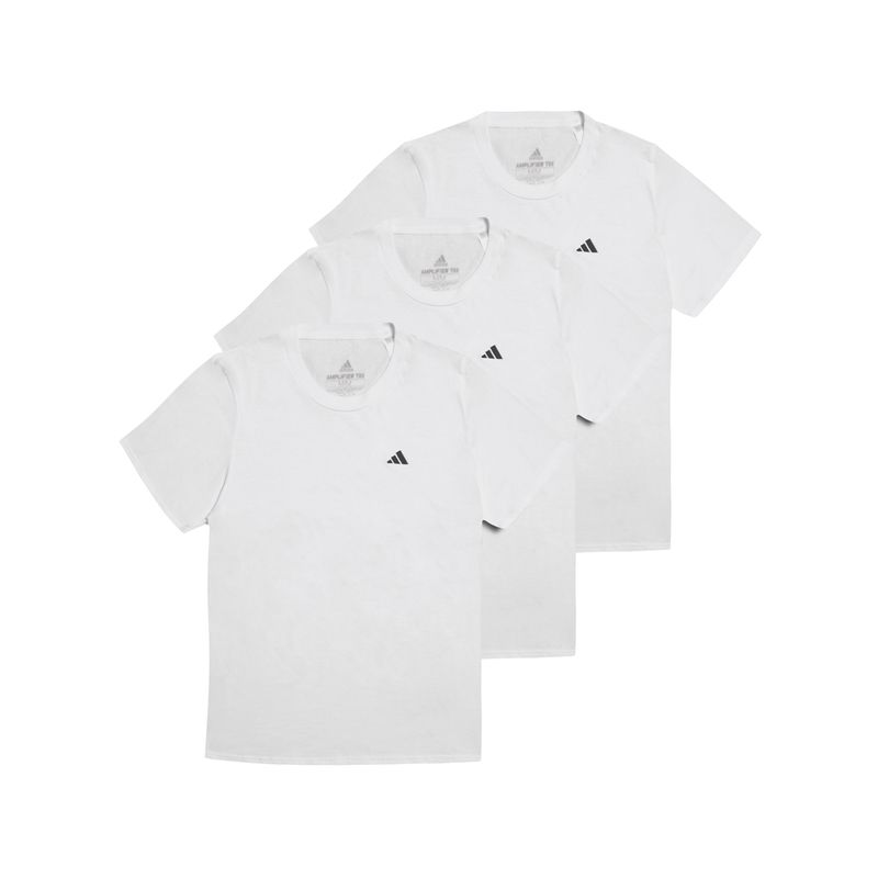 ADIDAS - Pack de 3 Polos Urbanos Hombre Adidas M Sl Tee 3pp