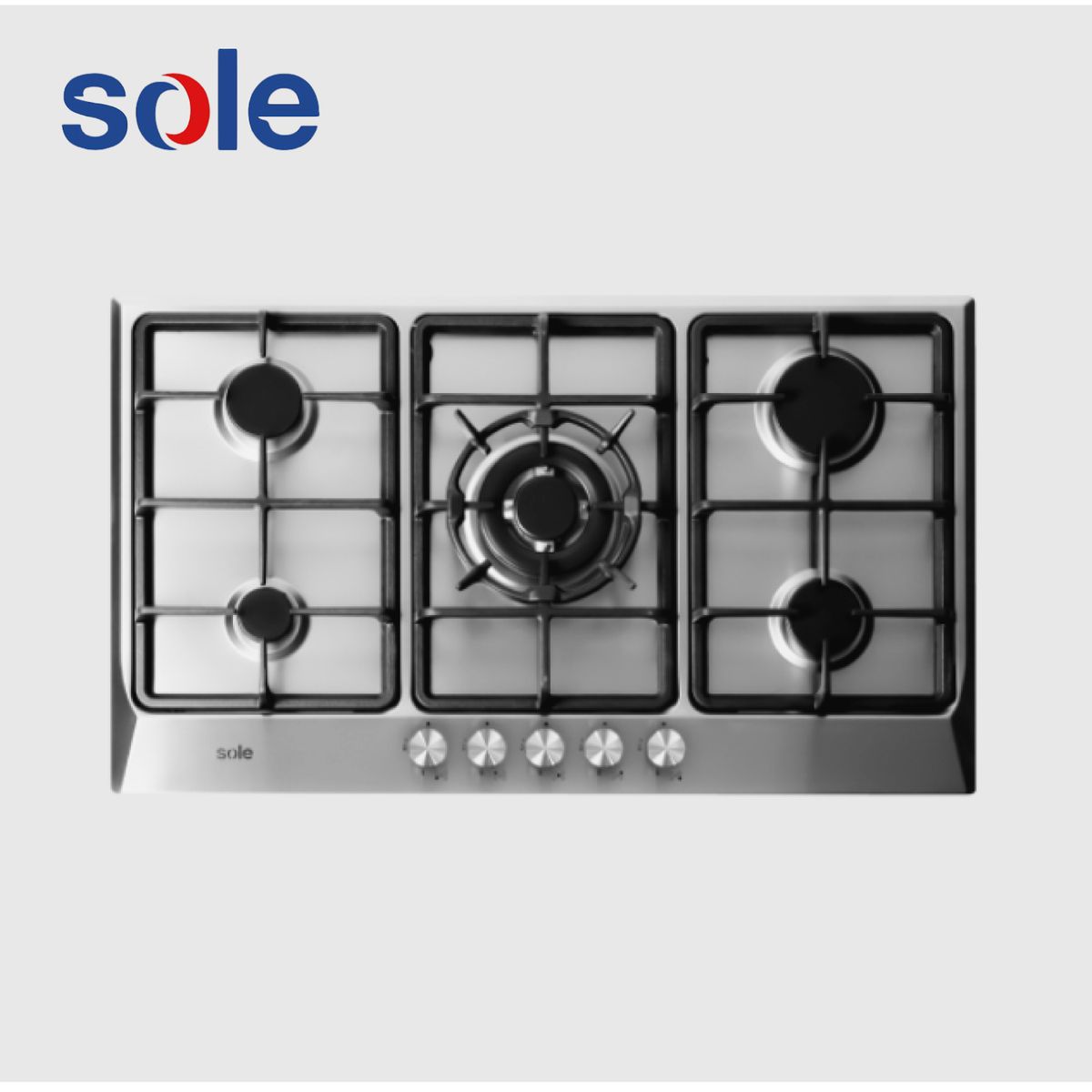 SOLE - Cocina a Gas Empotrable Sole SOLCO036 4 Hornillas