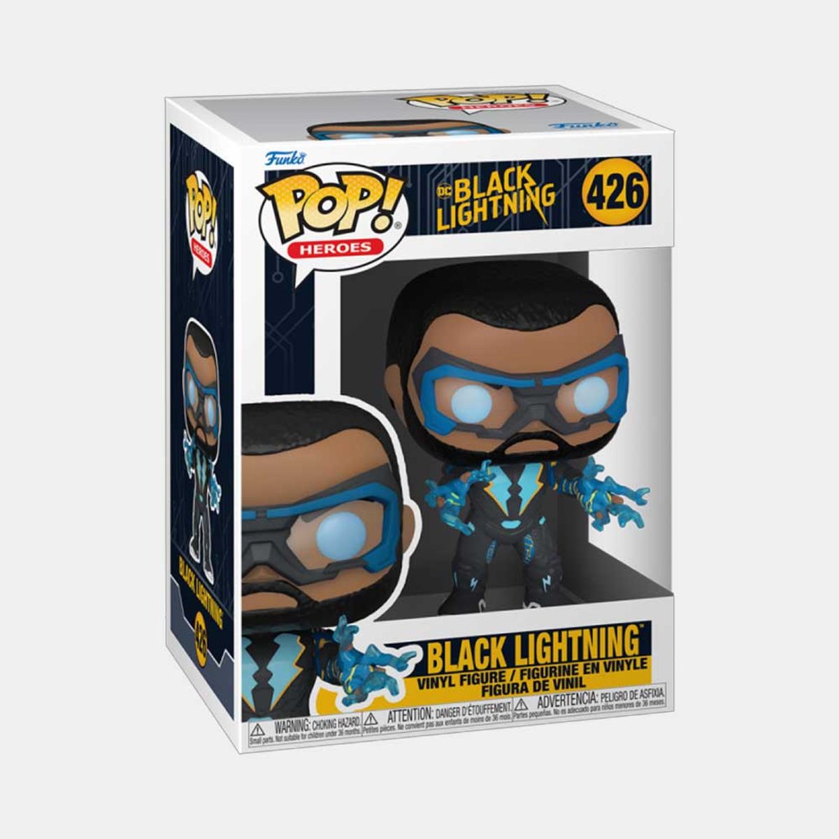 FUNKO - FUNKO POP HEROES BLACK LIGHTNING - BLACK LIGHTNING