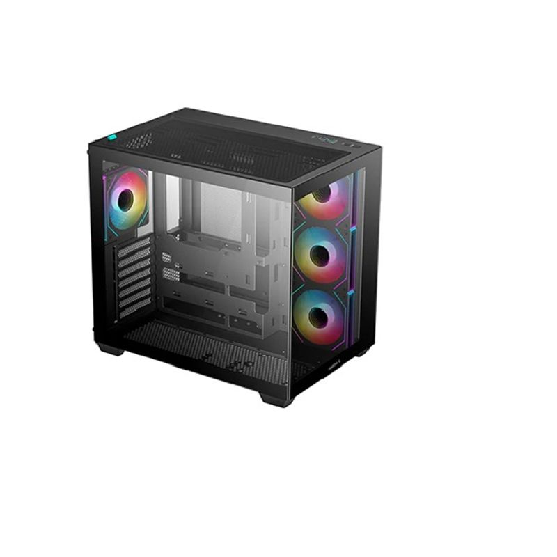 DEEPCOOL - CASE PARA PC DEEPCOOL CG530 4 VENTILADORES VIDRIO TEMPLADO- SIN FUENTE