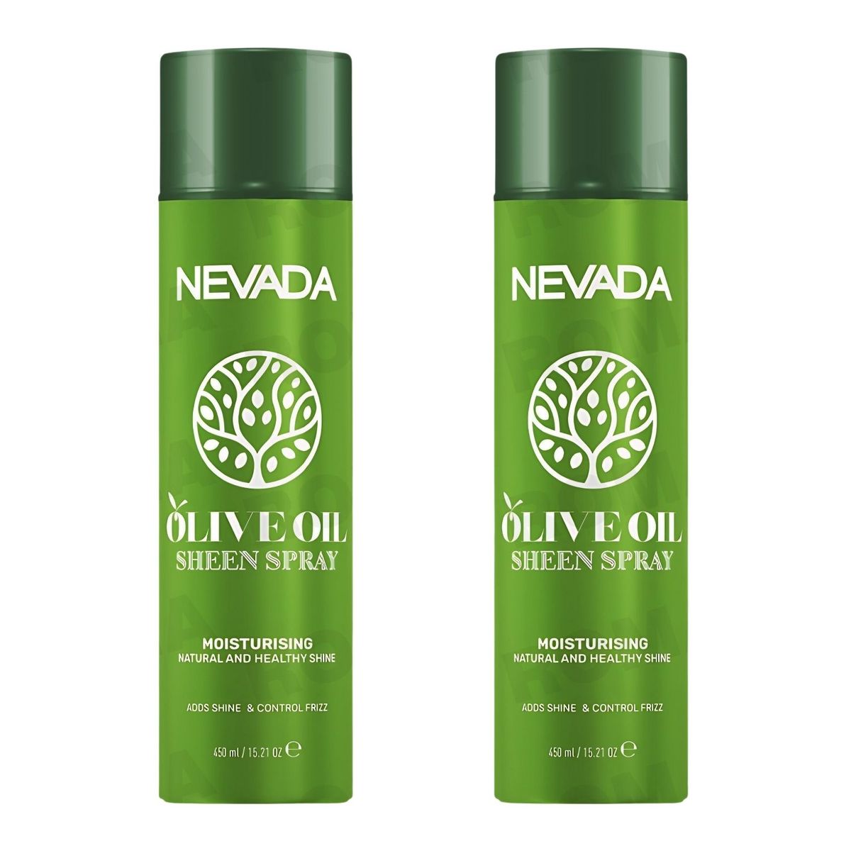 NEVADA NATURAL PRODUCTS - PACK 2 SPRAY CAPILAR CON ACEITE DE OLIVA 450ML NEVADA