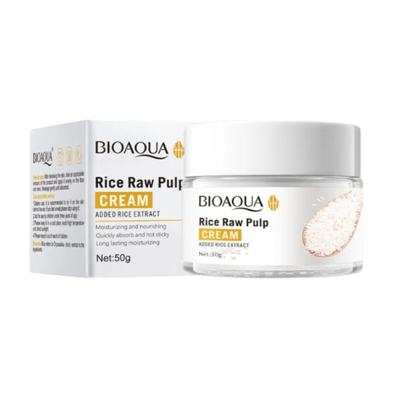 GENERICO - Crema Facial BIOAQUA Rice Raw Pulp 50 gr