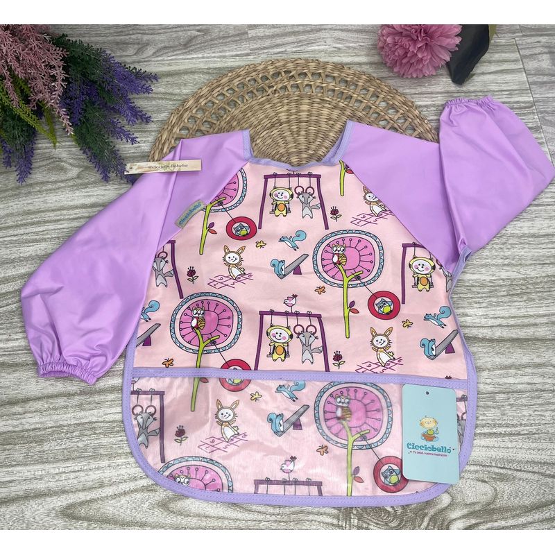 VARIOS - Mandil Babero Lila para Bebé Niña Cicciobello
