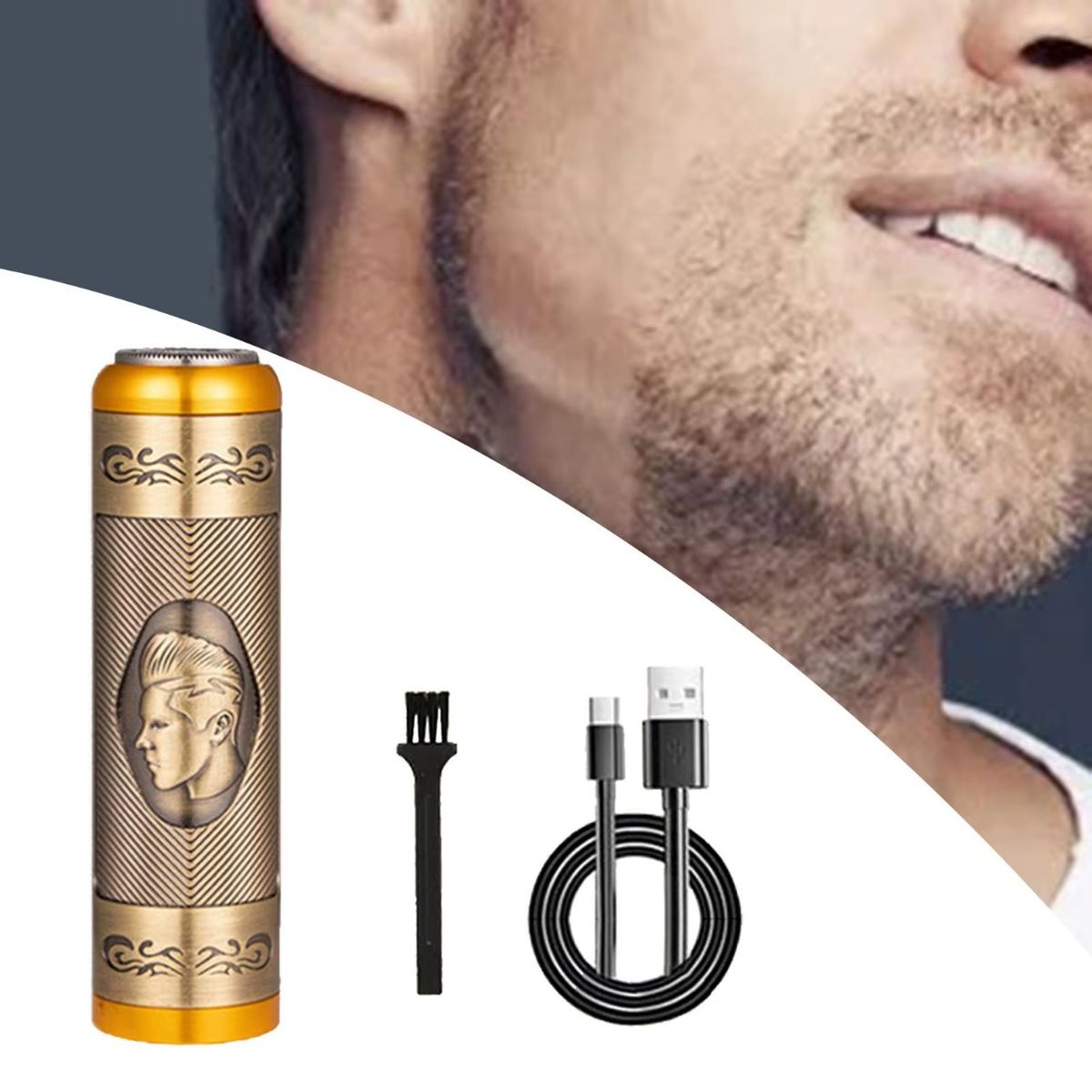 GENERICO - Set Cortadora De Pelo Rasuradora 3 En 1 Inalámbrica