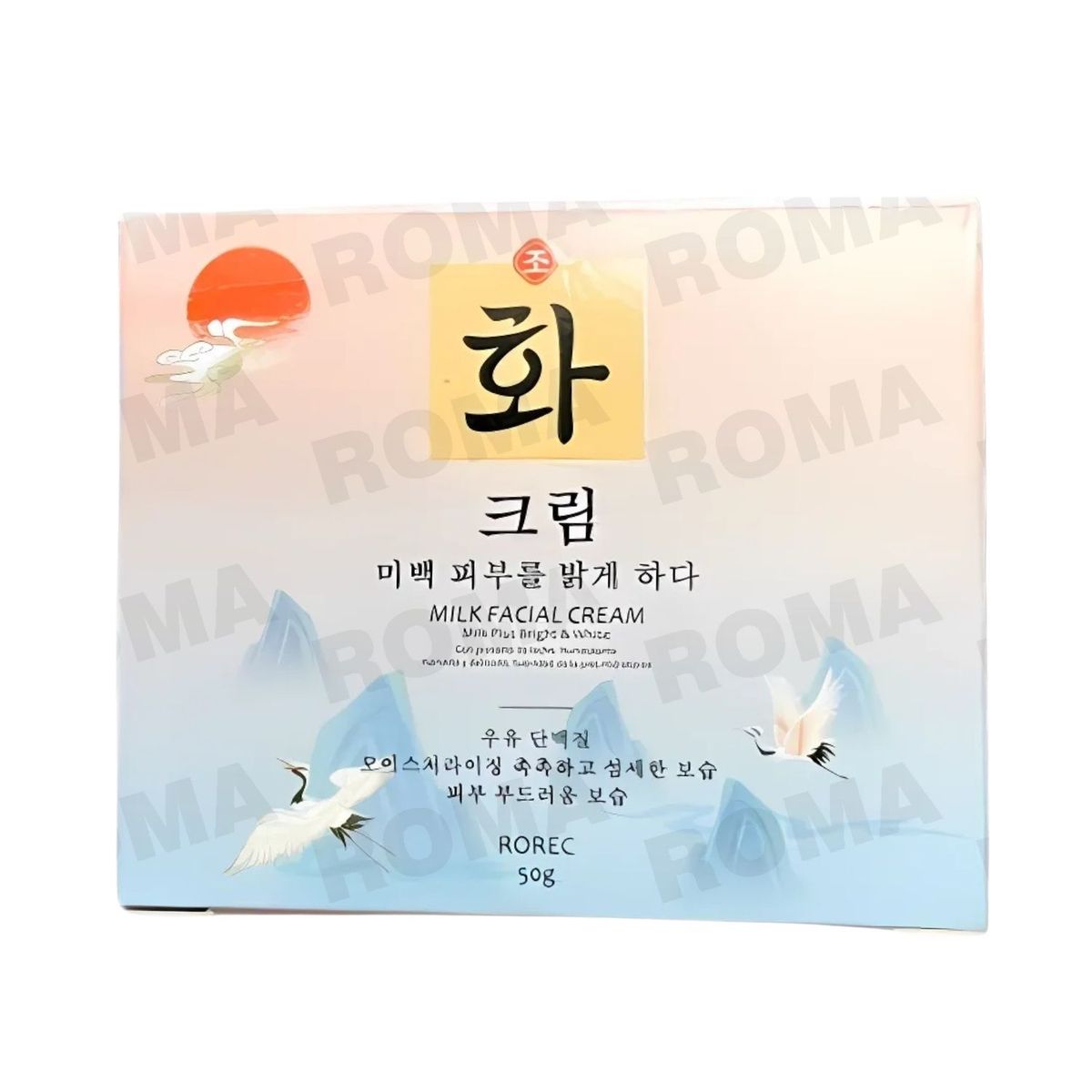 BIOAQUA - CREMA FACIAL DE LECHE 50G ROREC