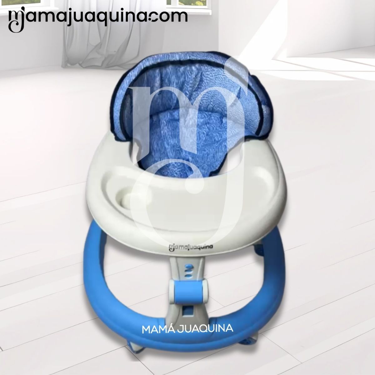 BABY - Andador Plegable con Bandeja «TUTIDUCK» Edición de Lujo Blue