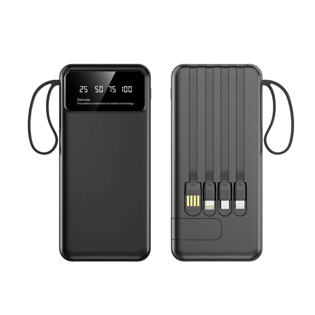 OEM - Cargador Portátil Power Bank 15000 mah Carga Rápida Demgel