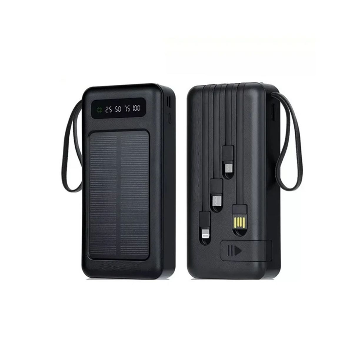 OEM - Cargador Portátil Power Bank 25000 mAh Demgel Negro Carga Rápida