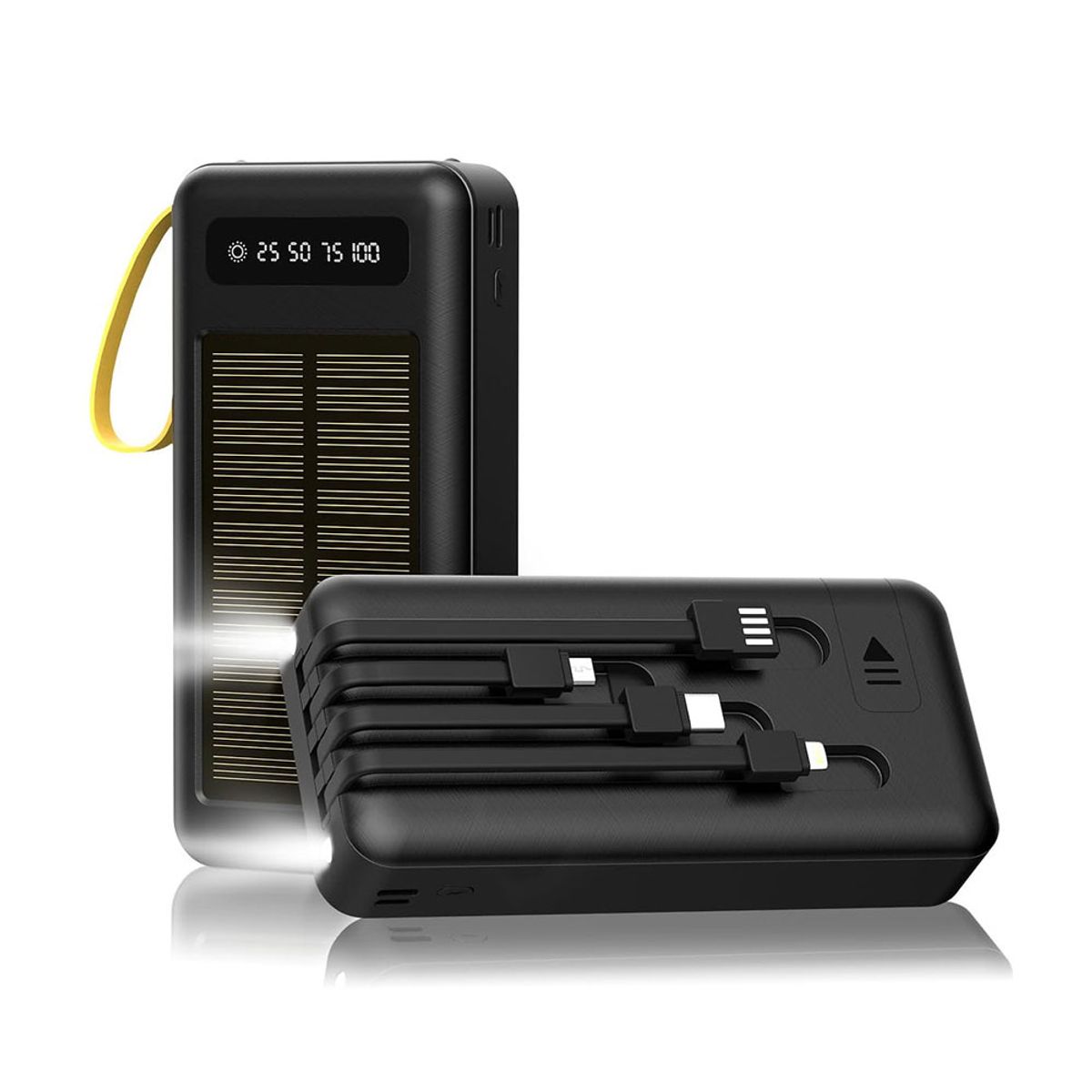 OEM - Cargador Portátil Power Bank 25000 mAh Demgel Negro Carga Rápida