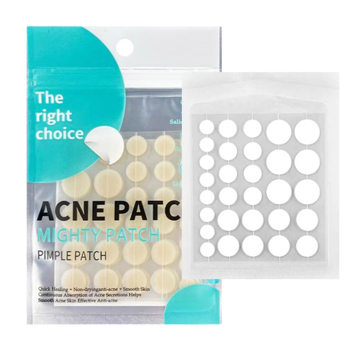 GENERICO - ACNE PLASTERS anti acné espinilla granos 30 parchesito