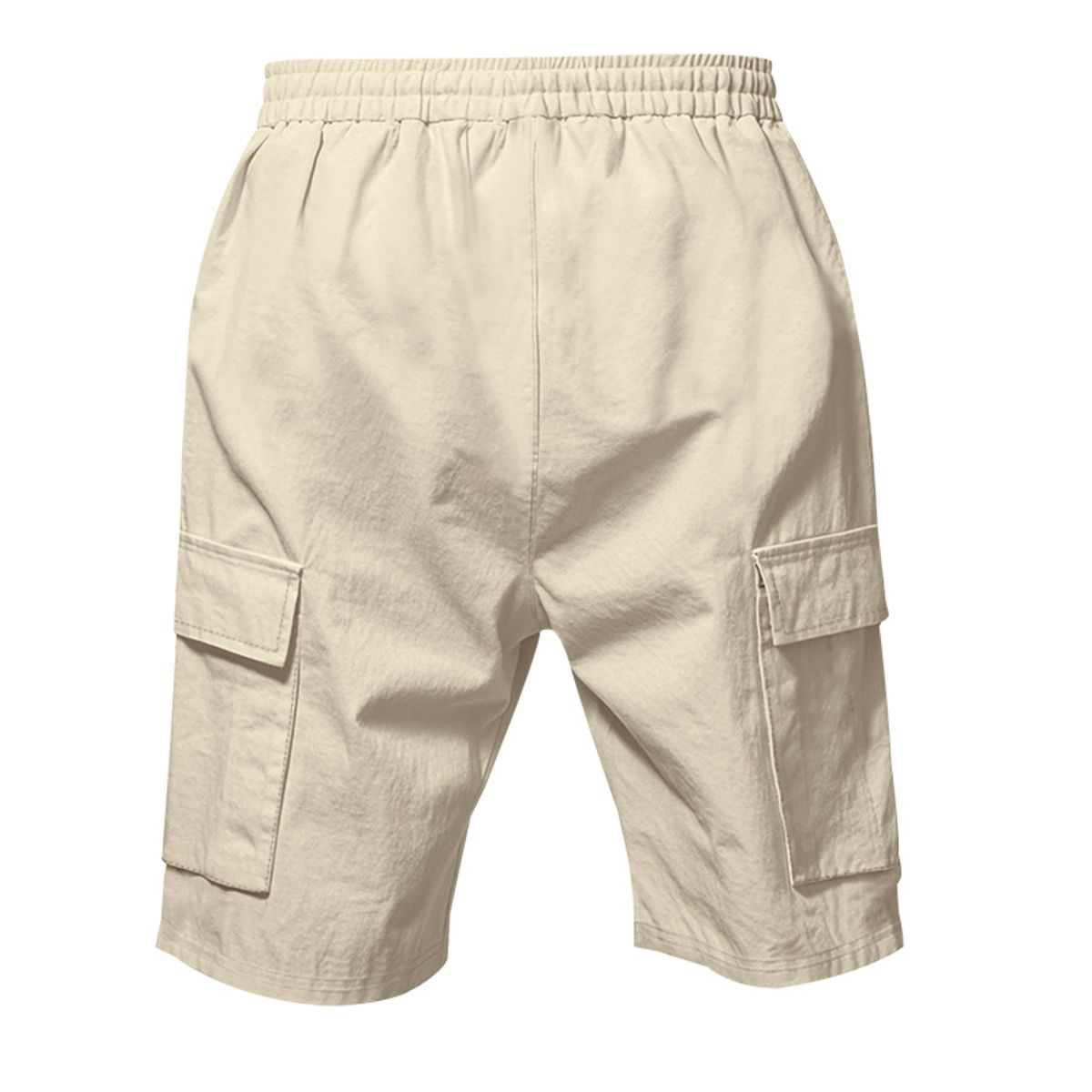 TIOZONEY - pantalones cortos casuales ligeros - Beige