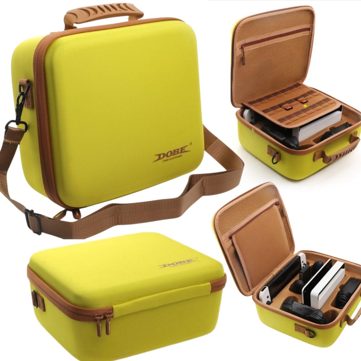 DOBE - Case Funda MALETA Dobe para Nintendo Switch OLED  Protección