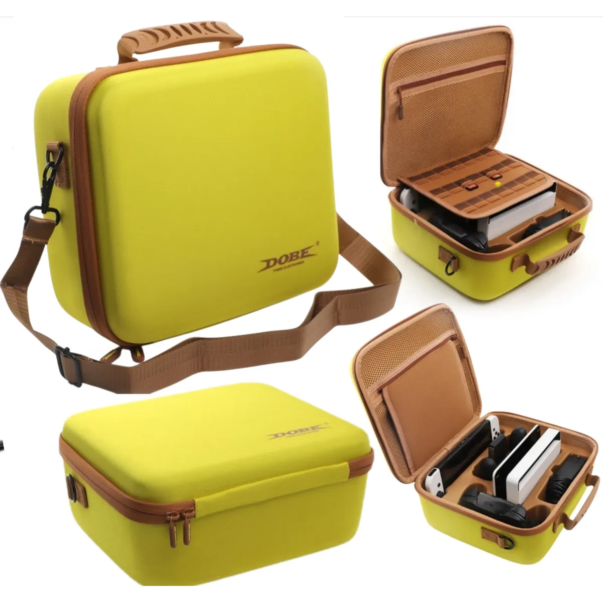 DOBE - Case Funda MALETA Dobe para Nintendo Switch OLED  Protección