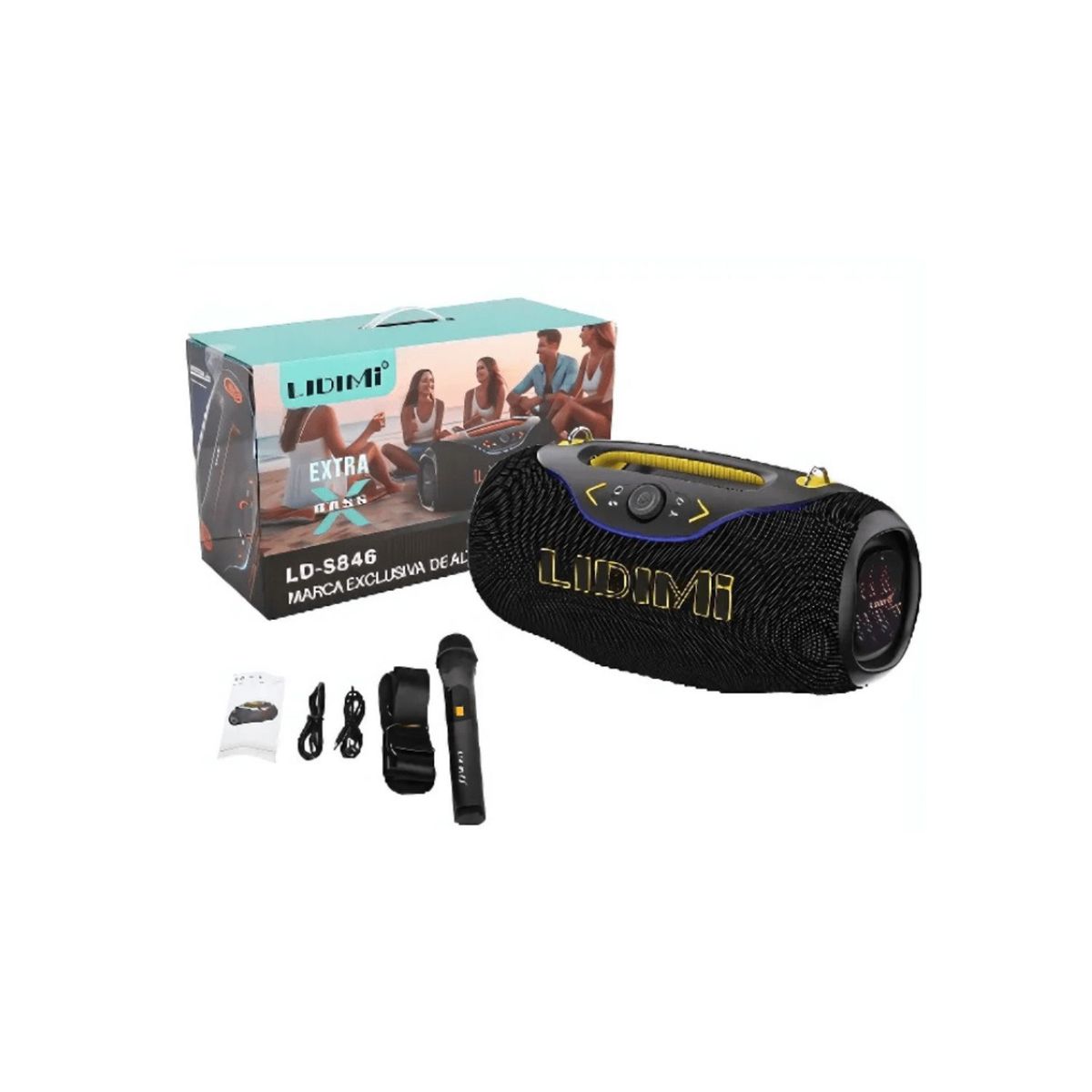 OEM - LIDIMI 300W LD-846 Parlante Portátil