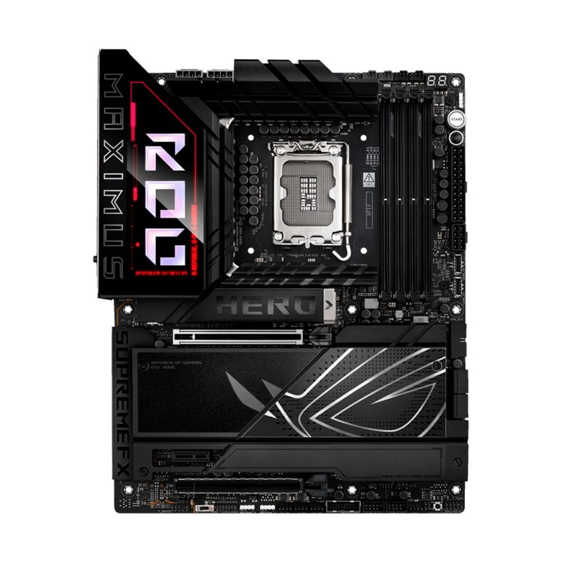 ASUS - PLACA MADRE ASUS LGA 1851 INTEL USB 20 BT PN ROG-MAXIMUS-Z890-HERO
