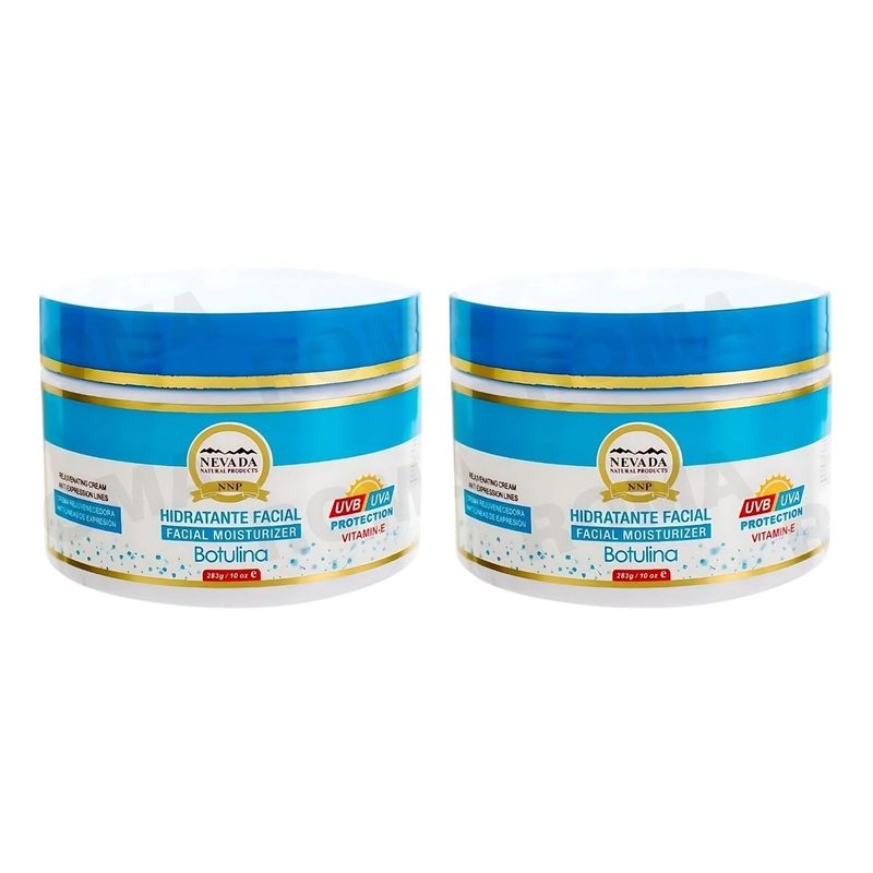 NEVADA NATURAL PRODUCTS - PACK 2 CREMA FACIAL BOTULINA 283G NEVADA