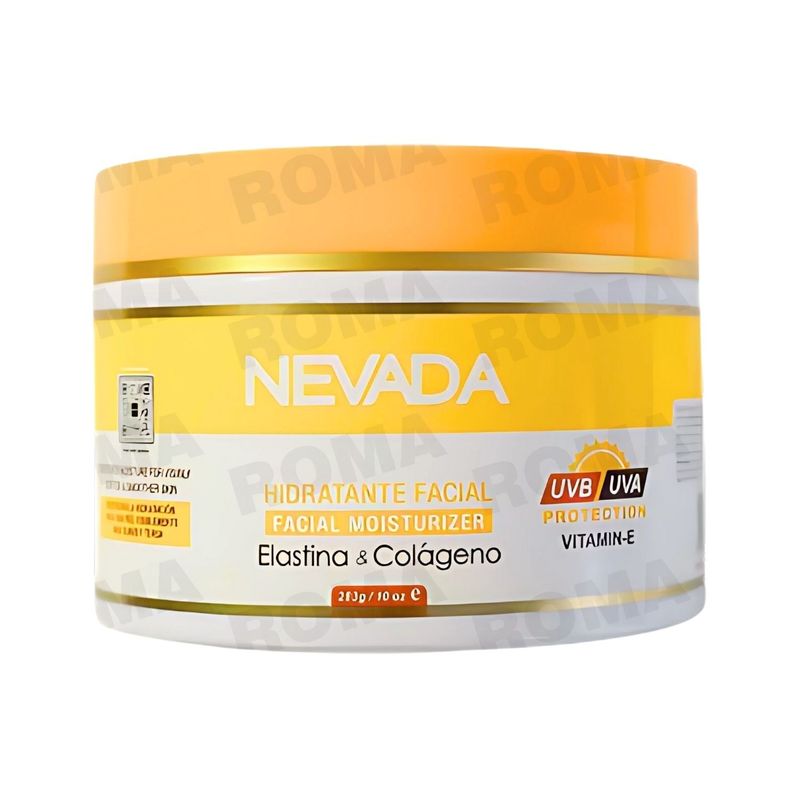 NEVADA NATURAL PRODUCTS - CREMA FACIAL ELASTINA Y COLÁGENO 283G NEVADA