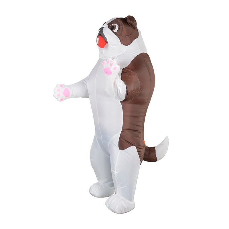 GENERICO - Disfraz Perro Bulldog para Adultos Halloween