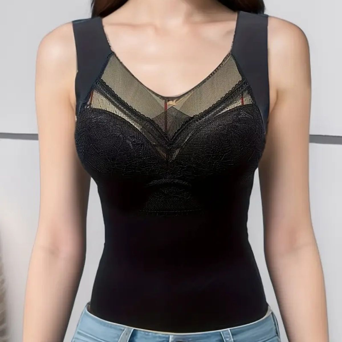 GENERICO - Body Sin Mangas Mujer - Talla XXL