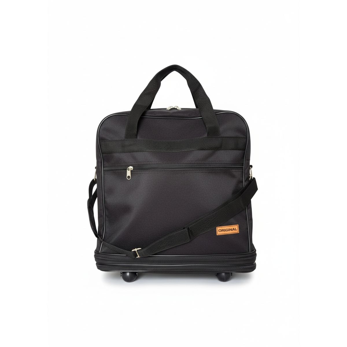 GENERICO - BOLSO EXPANDIBLE DE 3 PISOS CON RUEDAS - MALETA REGULABLE