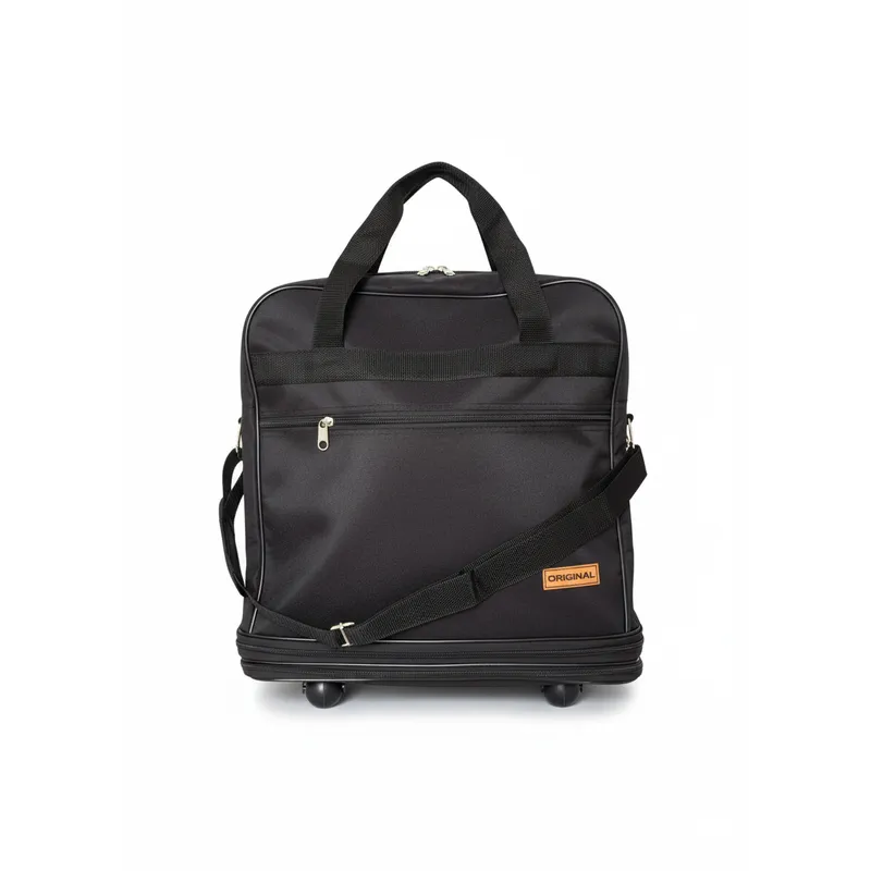 GENERICO - BOLSO EXPANDIBLE DE 3 PISOS CON RUEDAS - MALETA REGULABLE