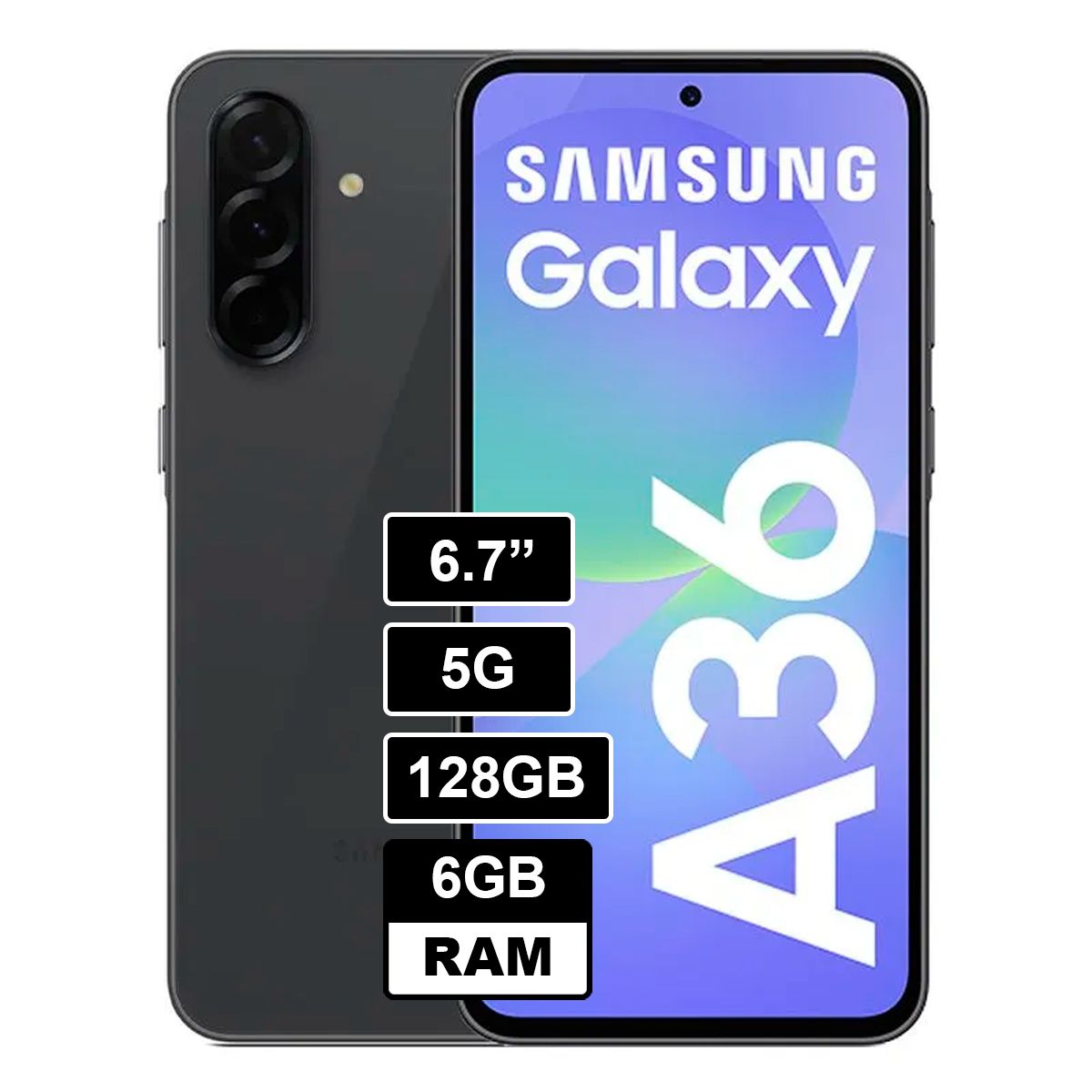 SAMSUNG - Galaxy A36 5G 128GB 6GB RAM NEGRO