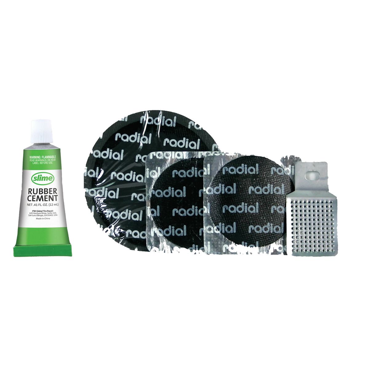 SLIME - Kit de parches de lujo más pegamento 3 unidades