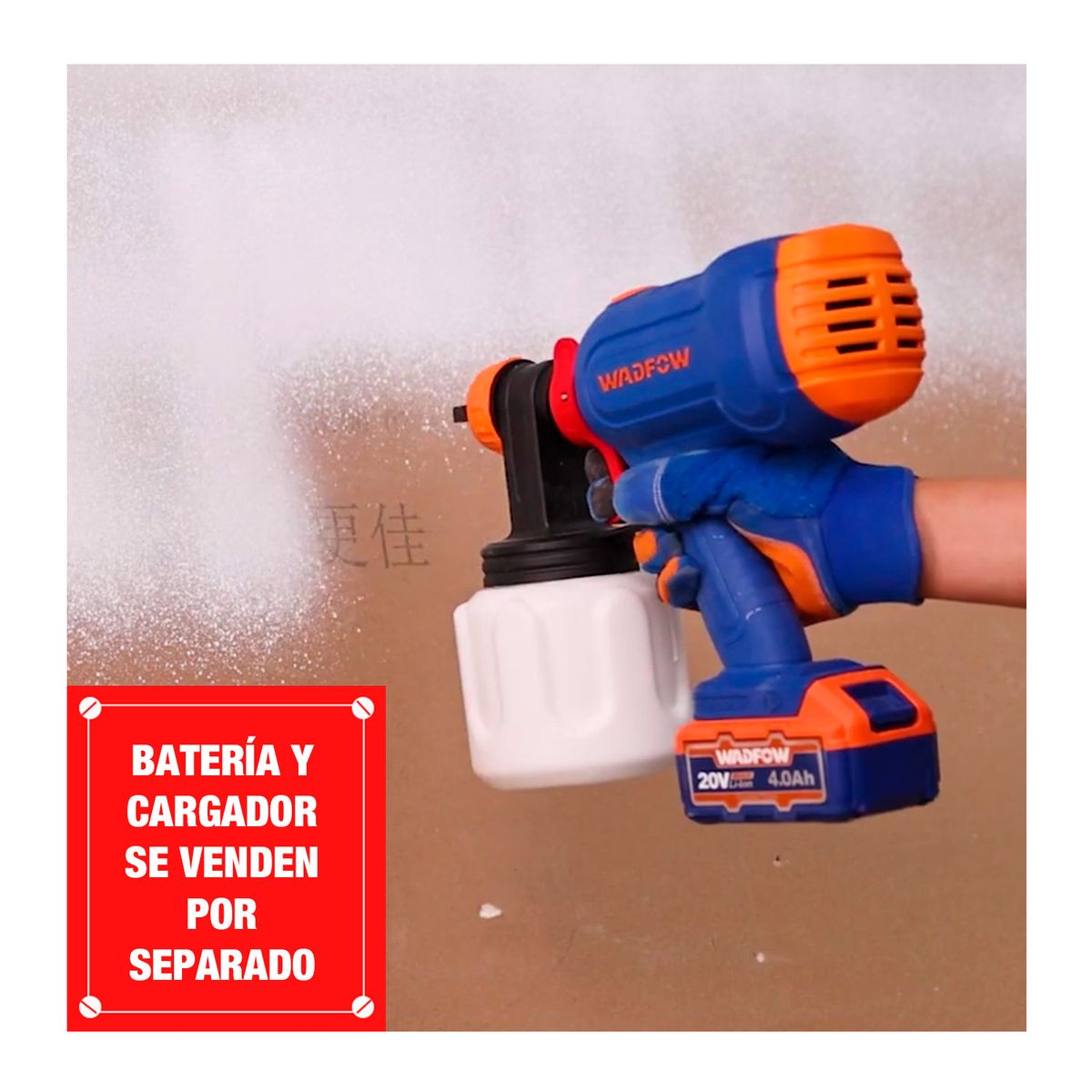 GENERICO - Pistola De Pintar Pulverizadora Inalám 20v Depósito 800ml