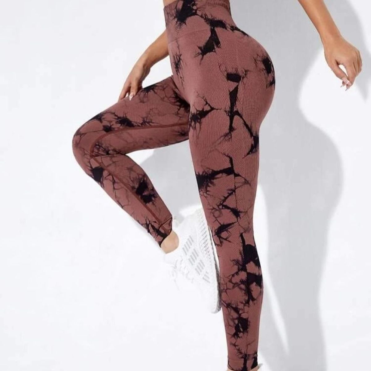EPAUS - Leggings Push up Tie Dye Deportivo para Mujer