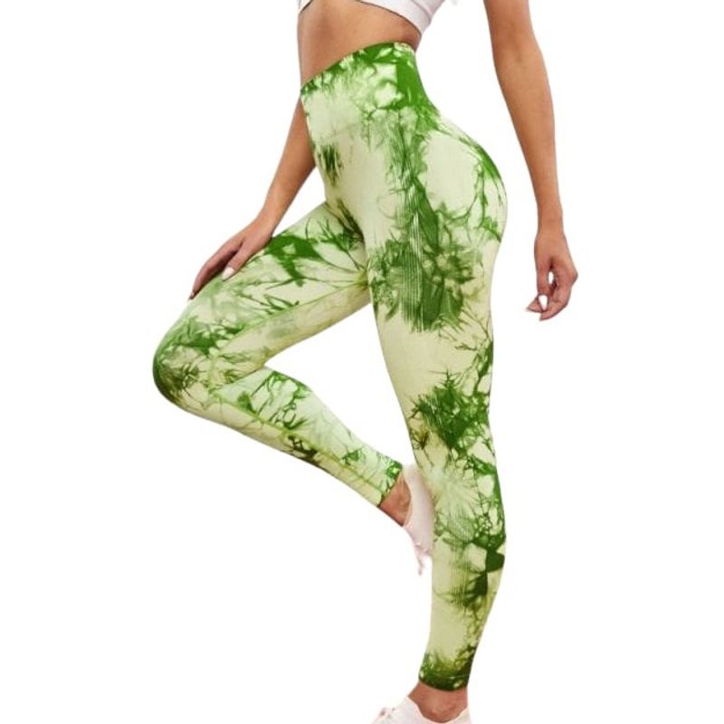 EPAUS - Leggings Push up Tie Dye Deportivo para Mujer