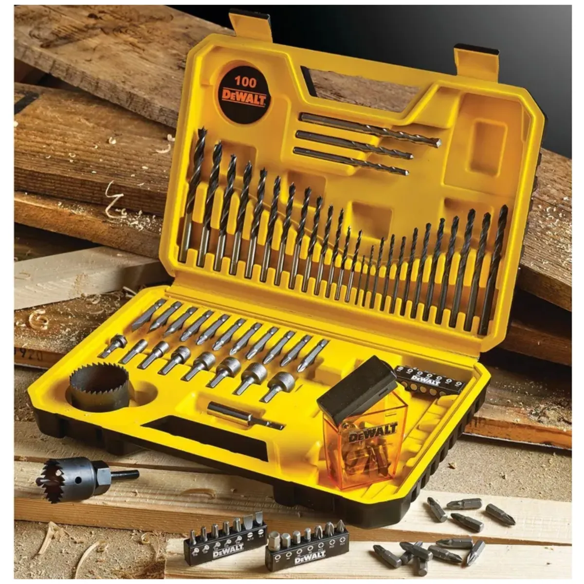 Brocas y puntas para taladro 100 piezas DT71563-QZ DEWALT, marca DEWALT - Foto 2