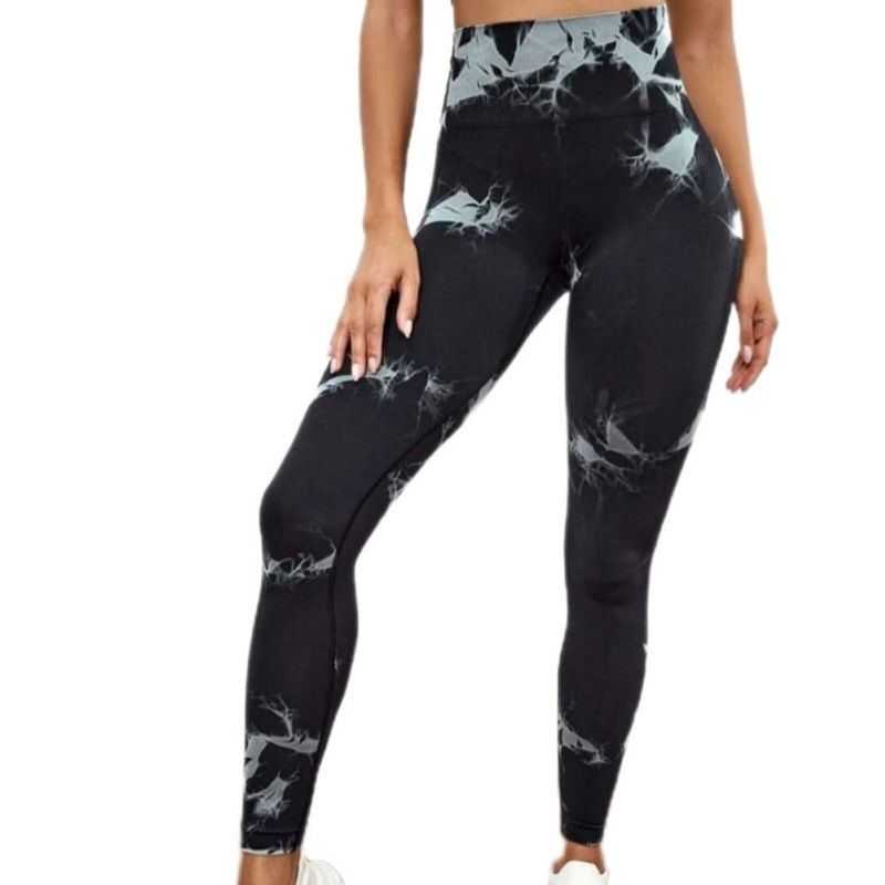 EPAUS - Leggings Push up Tie Dye Deportivo para Mujer
