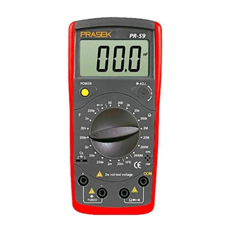 PRASEK - Capacimetro Digital Prasek Premium Pr-59